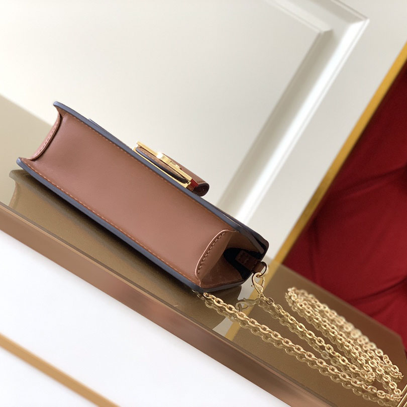 Replica Louis Vuitton Dauphine Chain Wallet - Image 4