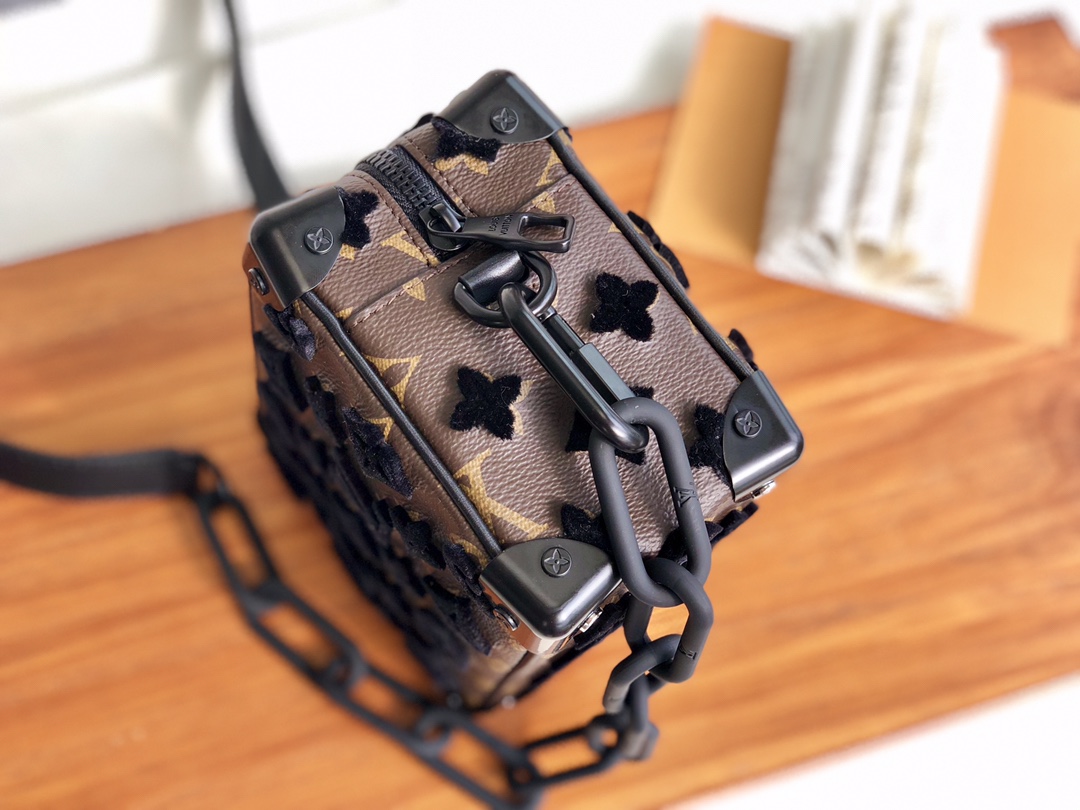 Replica Louis Vuitton Mini Soft Trunk Monogram Canvas - Image 2