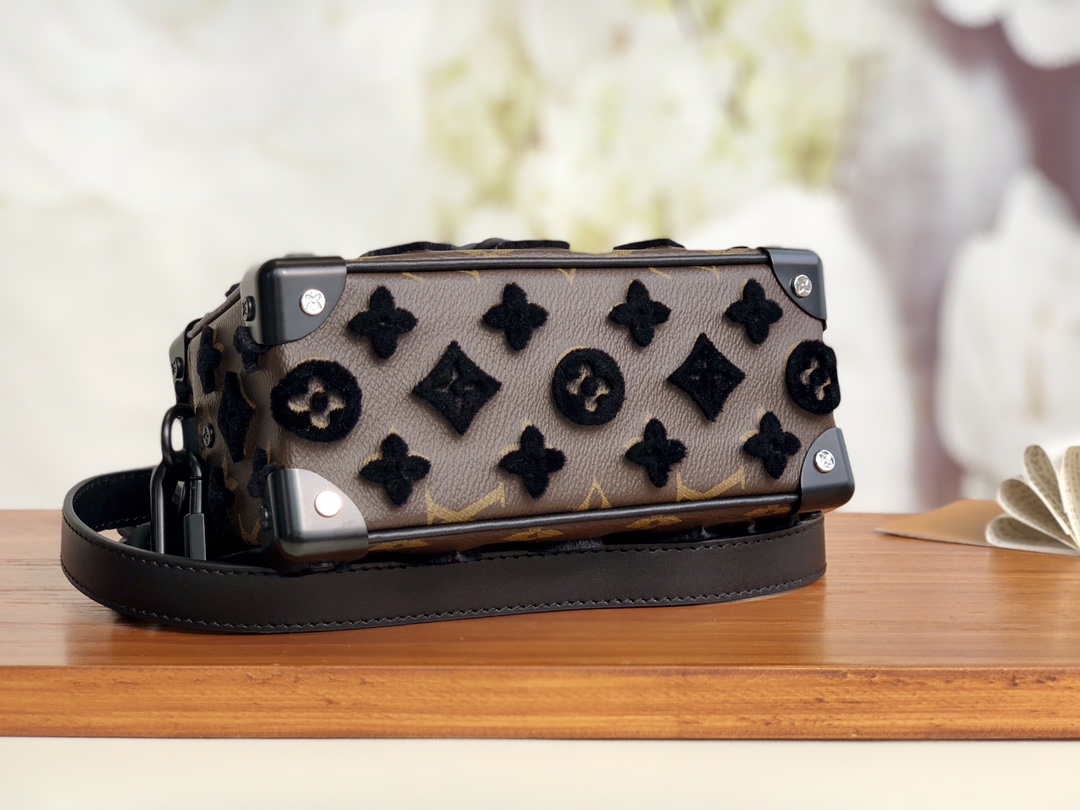 Replica Louis Vuitton Mini Soft Trunk Monogram Canvas - Image 3