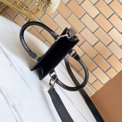 Alternative view of Replica Louis Vuitton Petit Sac Plat M69441 Black/White/Pink