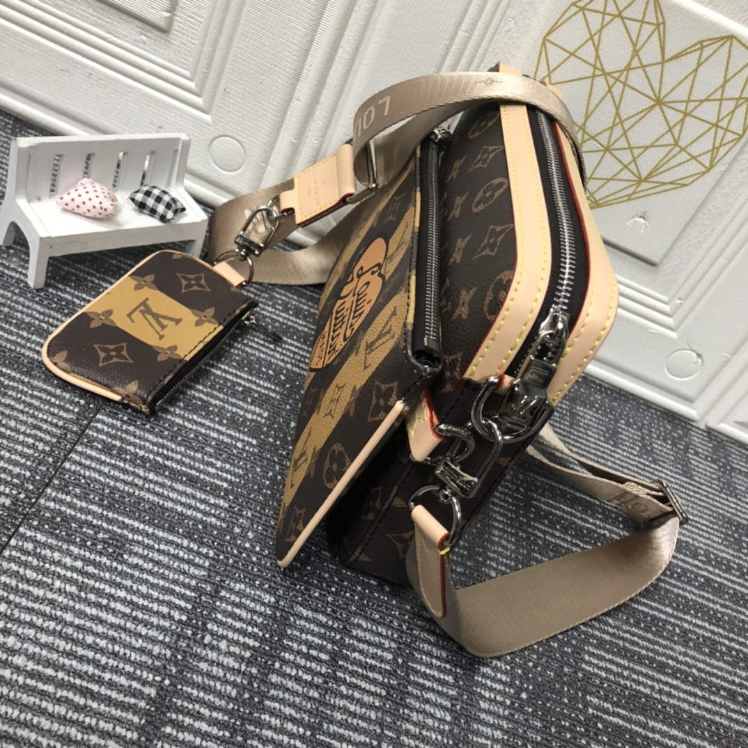 Replica Louis Vuitton 3In1 Pochette Trio Messenger M69443 - Image 4