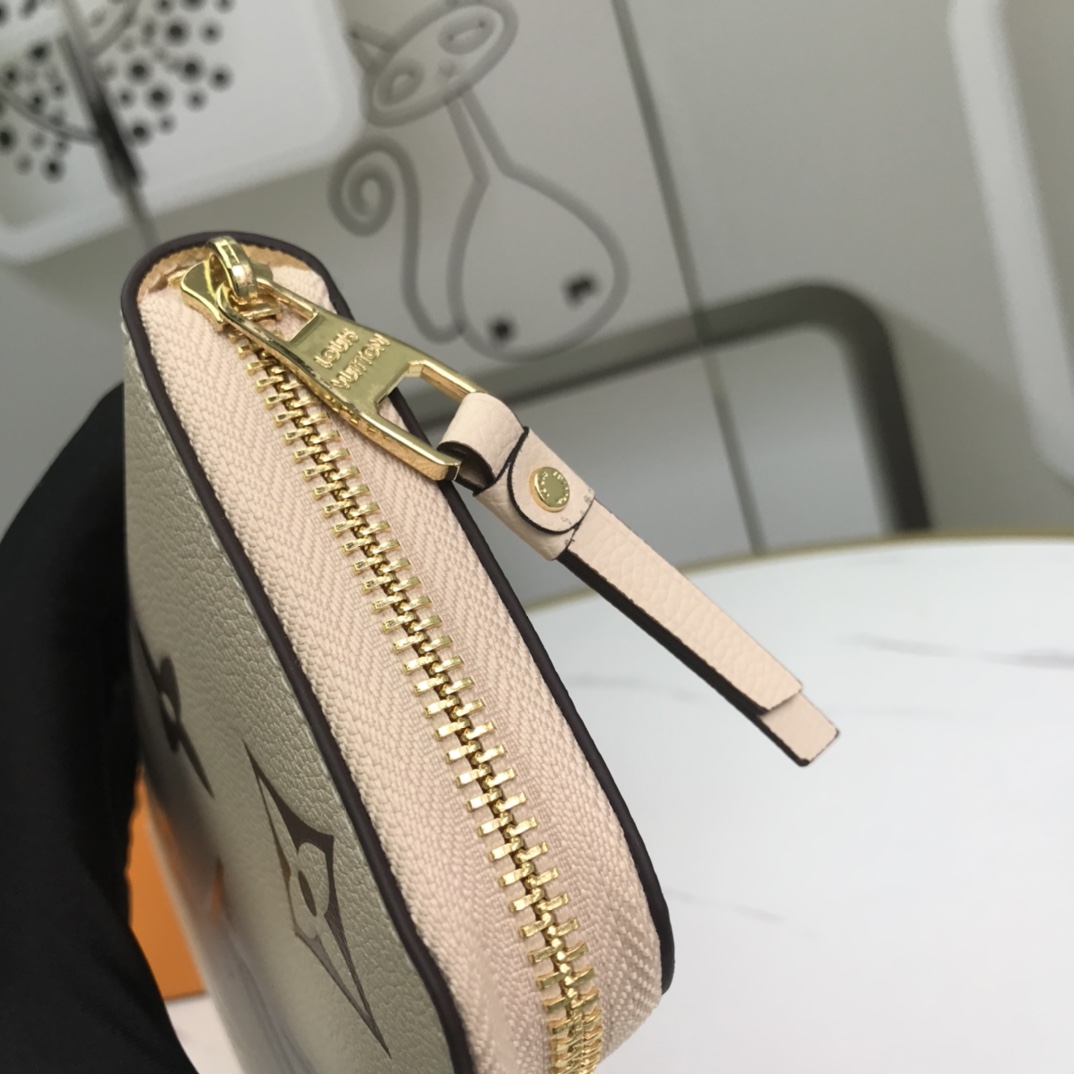 Replica Louis Vuitton Zippy Wallet Pink/Blue/Brown - Image 16