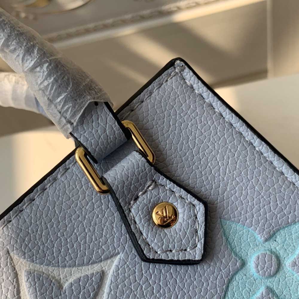 Replica Louis Vuitton Petit Sac Plat M80449 Blue/Pink/Beige - Image 6
