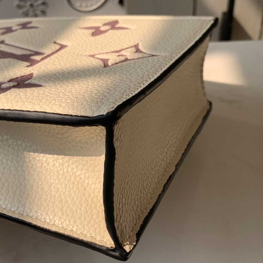 Replica Louis Vuitton Petit Sac Plat M57937 Black/Beige/Brown - Image 4