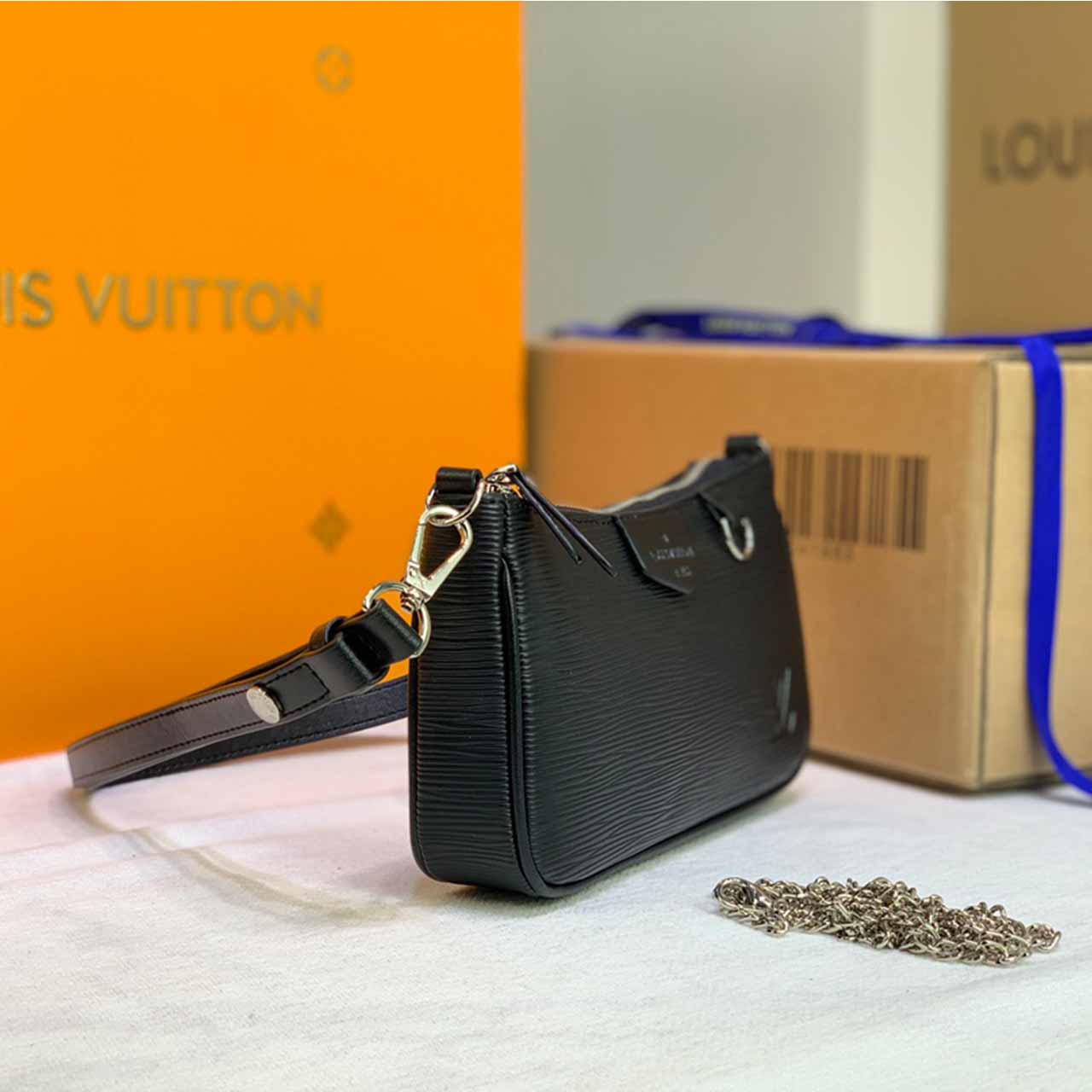 Replica Louis Vuitton Easy Pouch On Strap Pink/Blue/Black/Beige M80483/M80480/M80471/M80479 - Image 8