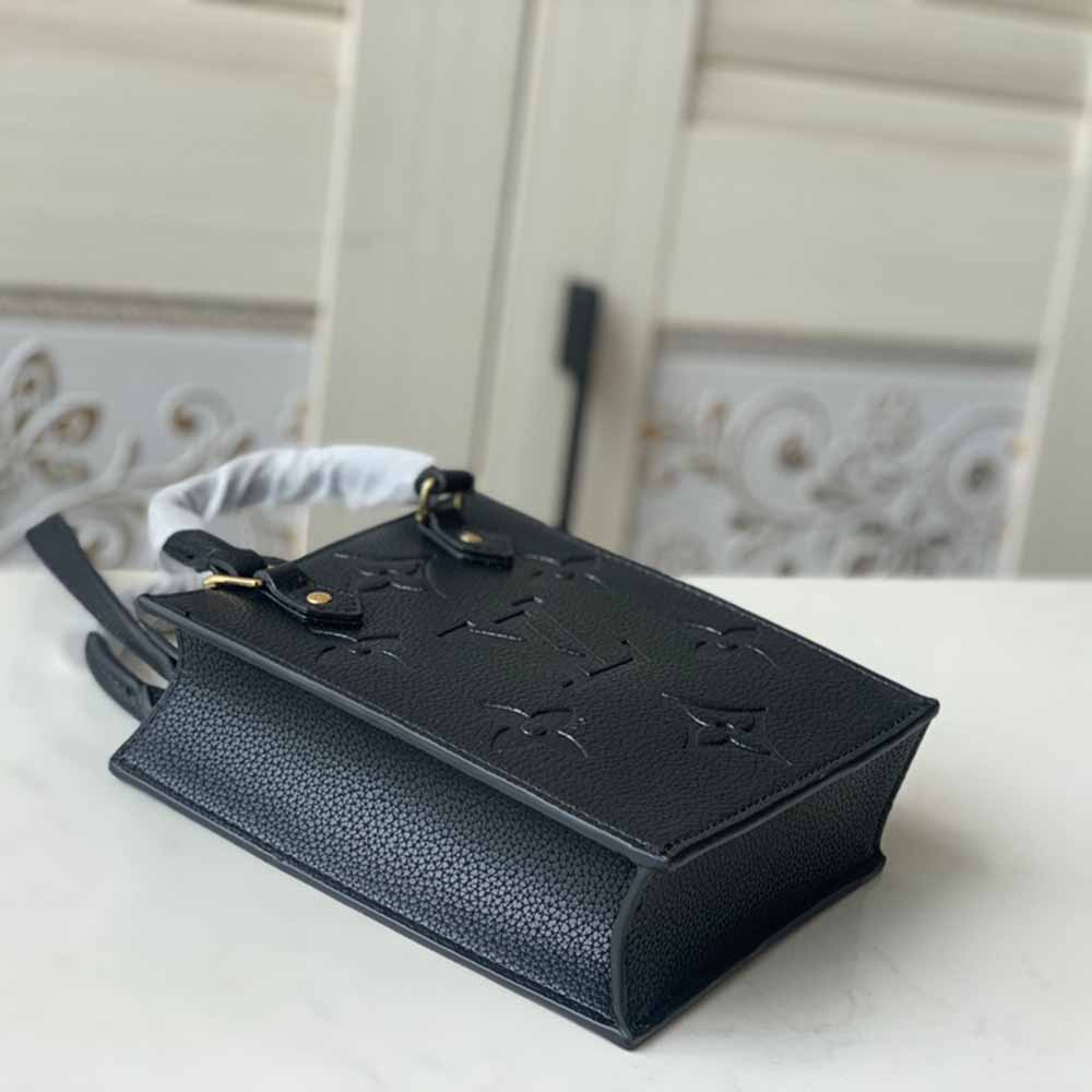 Replica Louis Vuitton Petit Sac Plat M80478 Black/White/Beige - Image 2