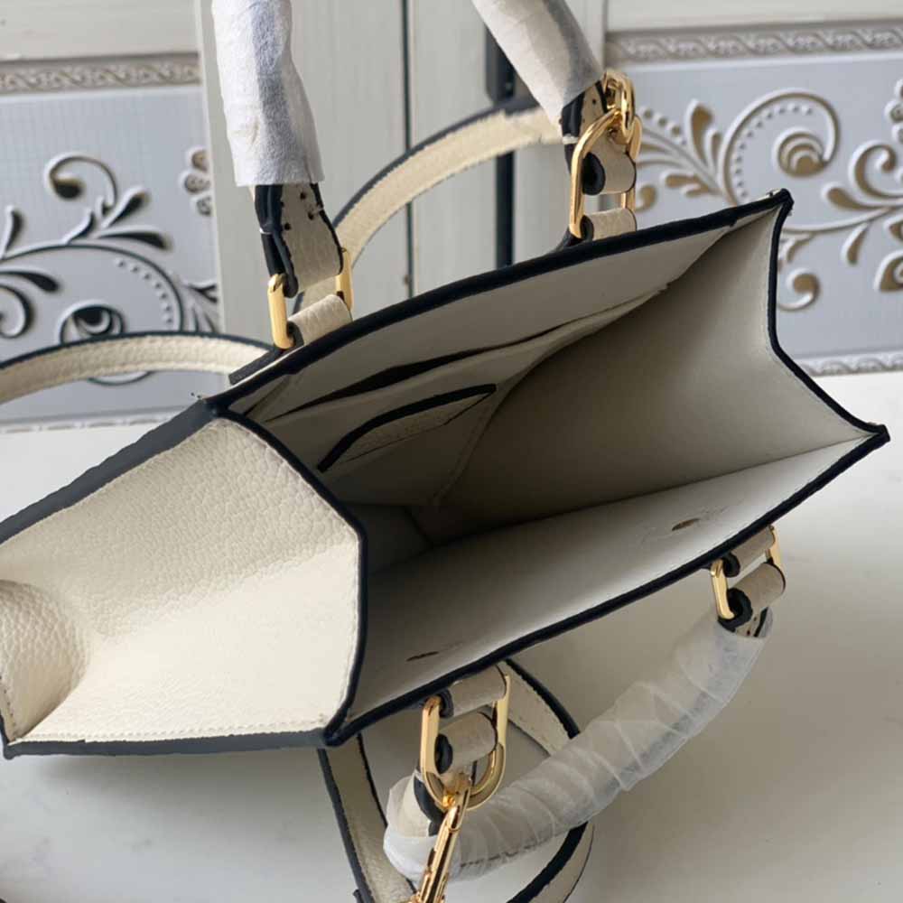 Replica Louis Vuitton Petit Sac Plat M80478 Black/White/Beige - Image 12