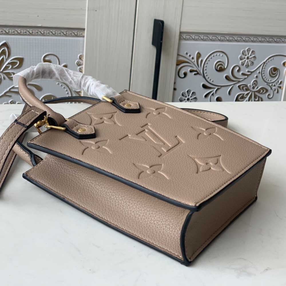 Replica Louis Vuitton Petit Sac Plat M80478 Black/White/Beige - Image 15