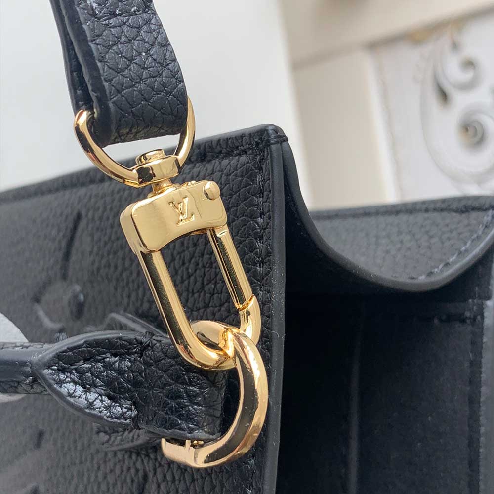 Replica Louis Vuitton Petit Sac Plat M80478 Black/White/Beige - Image 6