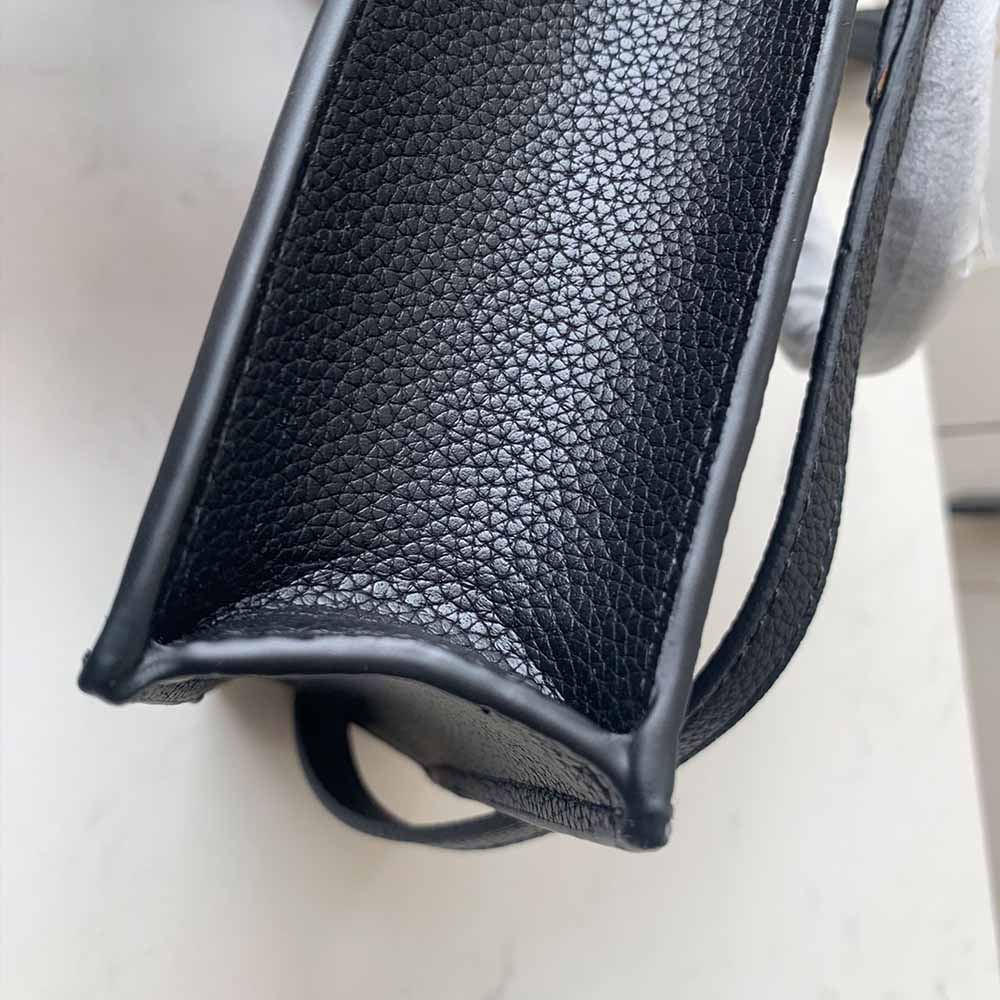 Replica Louis Vuitton Petit Sac Plat M80478 Black/White/Beige - Image 8