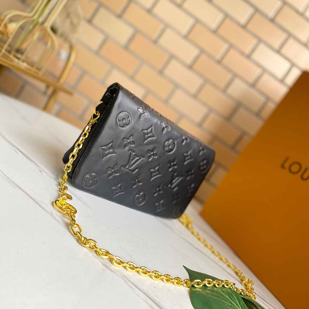 Replica Louis Vuitton Pochette Coussin M80742 Black/Blue/Rose - Image 14