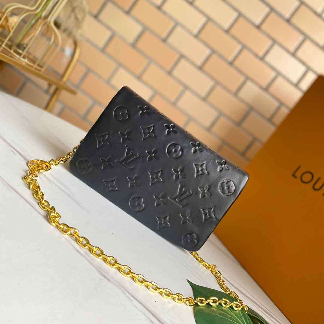 Replica Louis Vuitton Pochette Coussin M80742 Black/Blue/Rose - Image 17