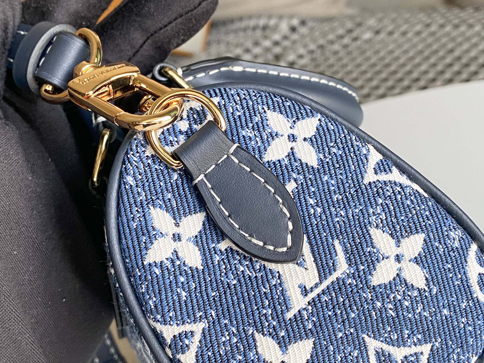 Replica Louis Vuitton Nano Speedy Denim - Image 6
