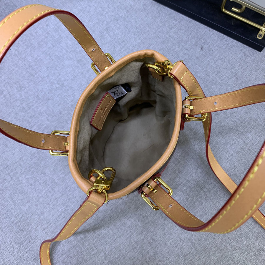 Replica Louis Vuitton Nano Bucket Bag - Image 11