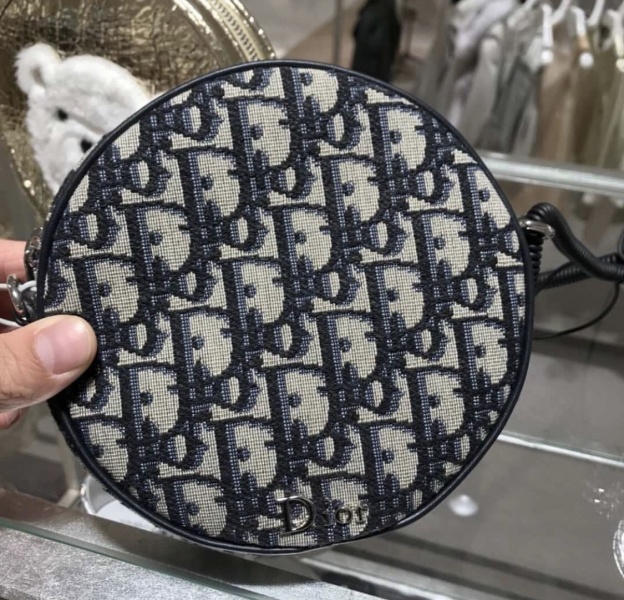 Replica Dior Oblique Canvas Baby Ball Bag - Image 3
