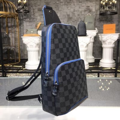 Alternative view of Replica Louis Vuitton Avenue Sling Bag Monogram Damier