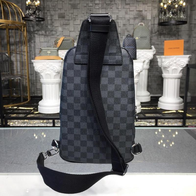 Replica Louis Vuitton Avenue Sling Bag Monogram Damier - Image 5