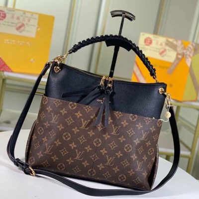 Replica Louis Vuitton Maida N40369 Black/White/Red/Pink