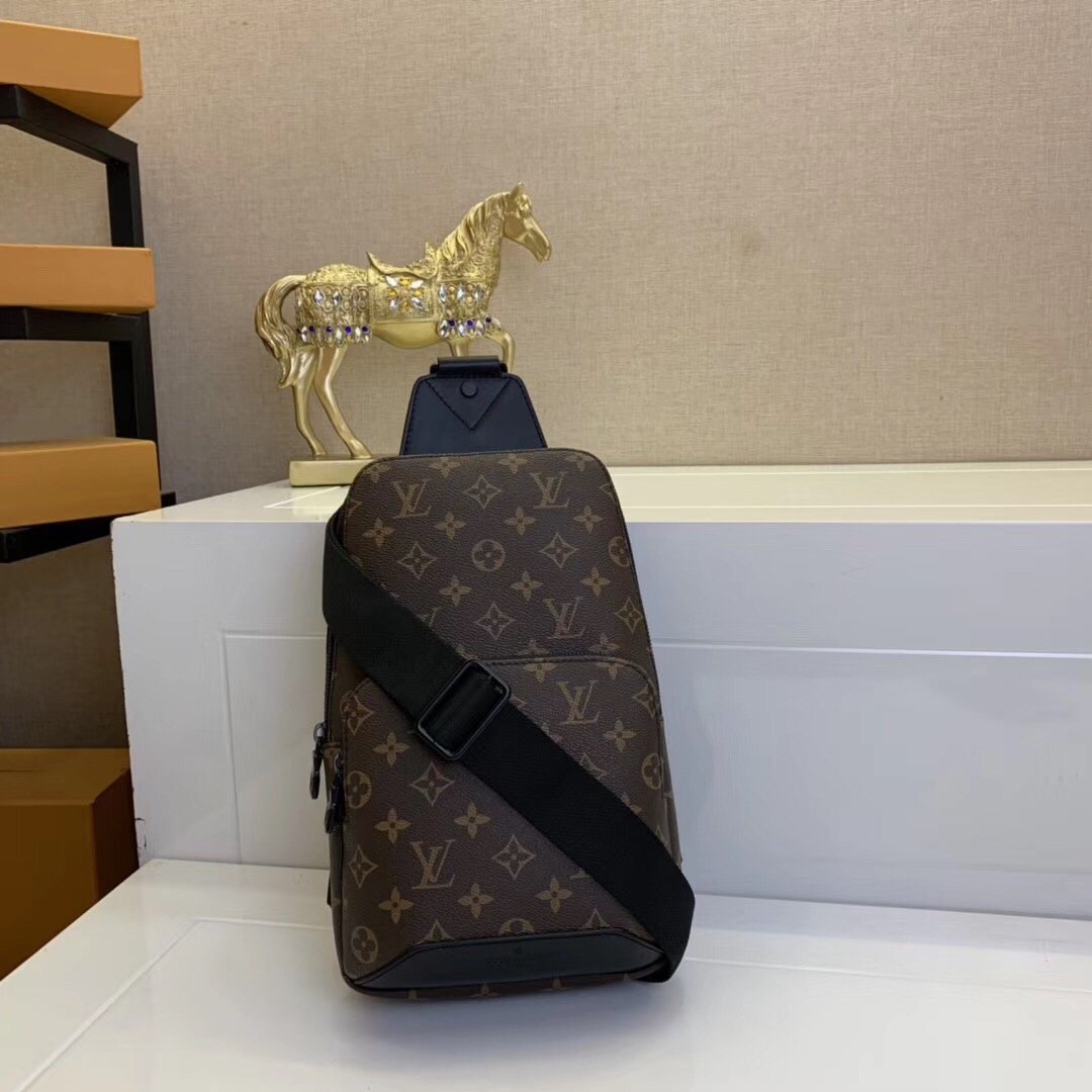 Replica Louis Vuitton Avenue Sling Bag Monogram Damier - Image 7
