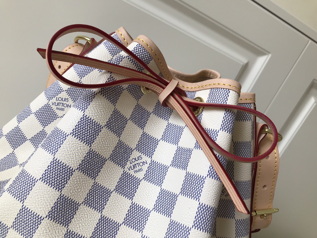 Replica Louis Vuitton Noe Damier Azur Canvas - Image 4