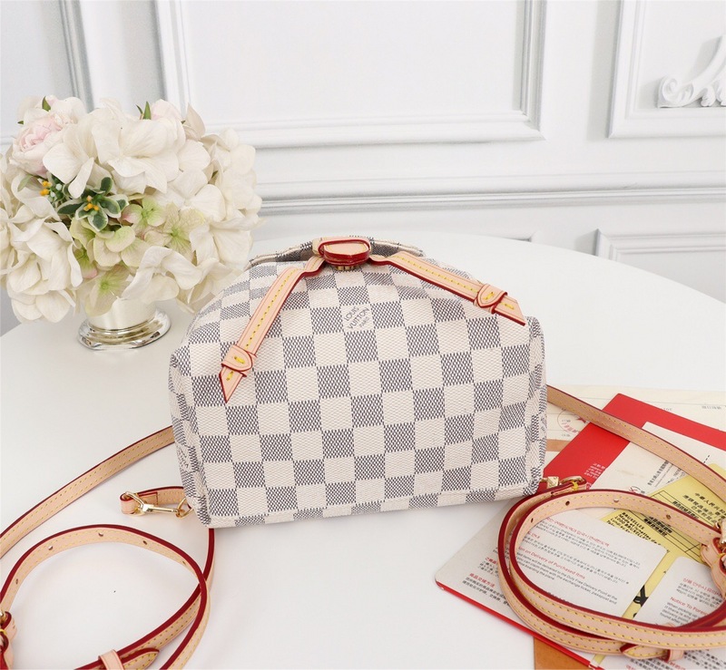 Replica Louis Vuitton Sperone Bb N44026 Black/White - Image 9