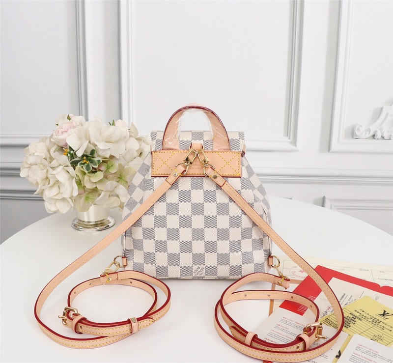 Replica Louis Vuitton Sperone Bb N44026 Black/White - Image 7