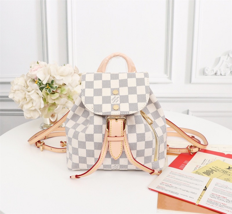 Replica Louis Vuitton Sperone Bb N44026 Black/White - Image 6