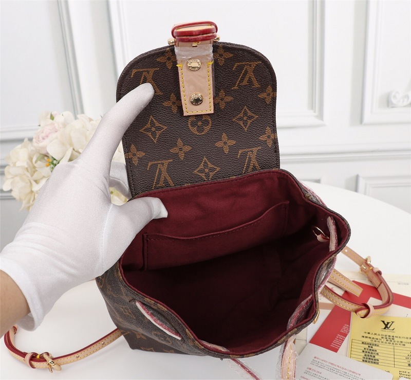 Replica Louis Vuitton Sperone Bb N44026 Black/White - Image 5