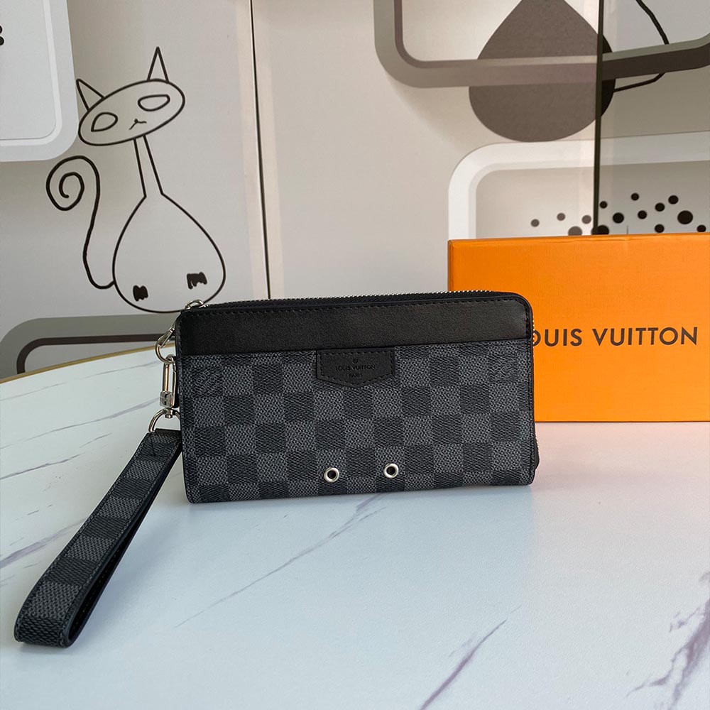 Replica Louis Vuitton Zippy Dragonne N60379-Blk - Image 13