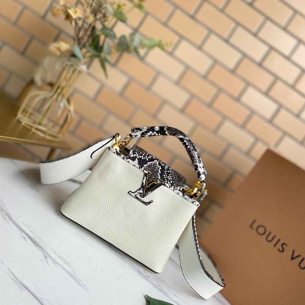 Replica Louis Vuitton Capucines Mini N80041 - Image 25