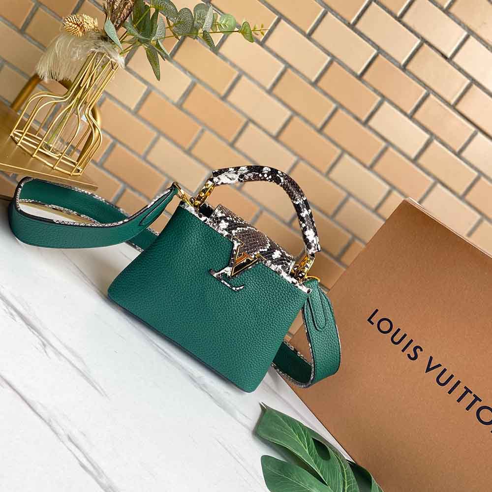 Replica Louis Vuitton Capucines Mini N80041 - Image 20