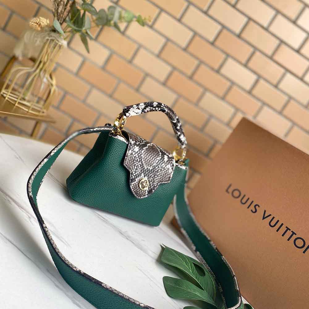 Replica Louis Vuitton Capucines Mini N80041 - Image 16