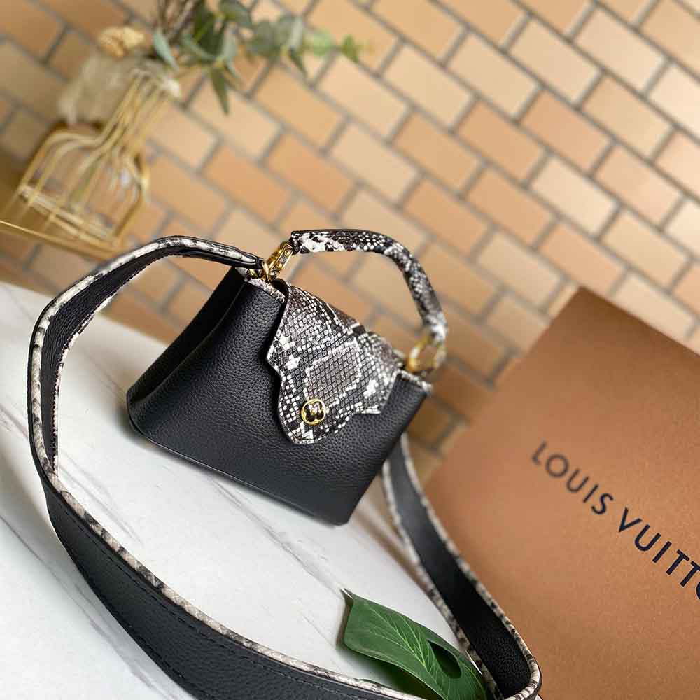 Replica Louis Vuitton Capucines Mini N80041 - Image 3