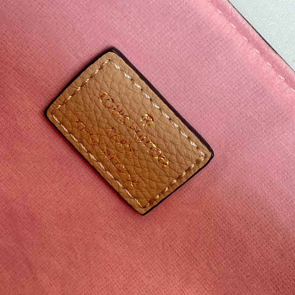 Replica Louis Vuitton Lockme Shopper M57346 Beige/Black/Green - Image 13
