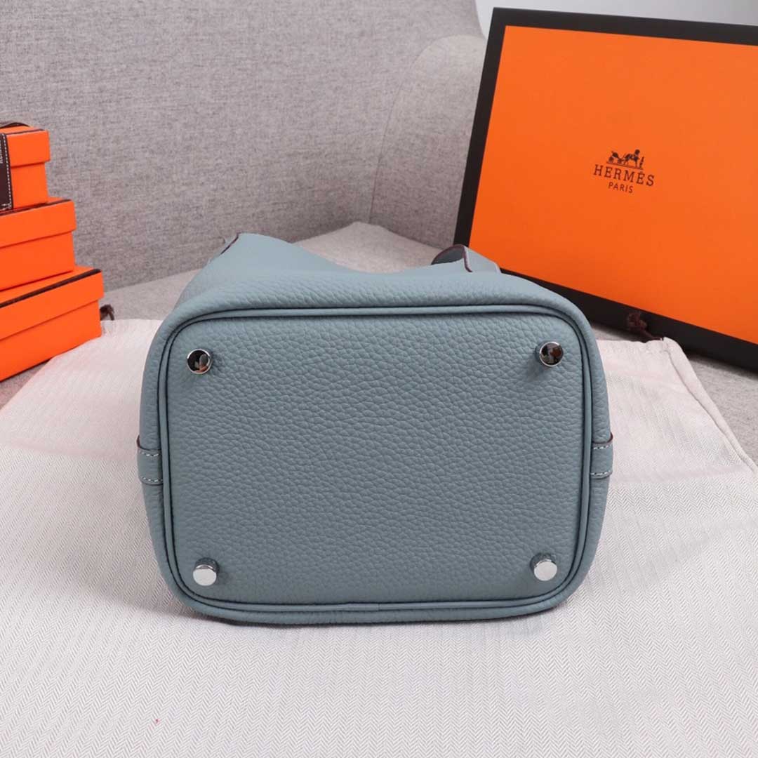 Replica Hermes Aaa-Picotin Lock 22Cm&18Cm Bag Blue/Orange/Pink - Image 7