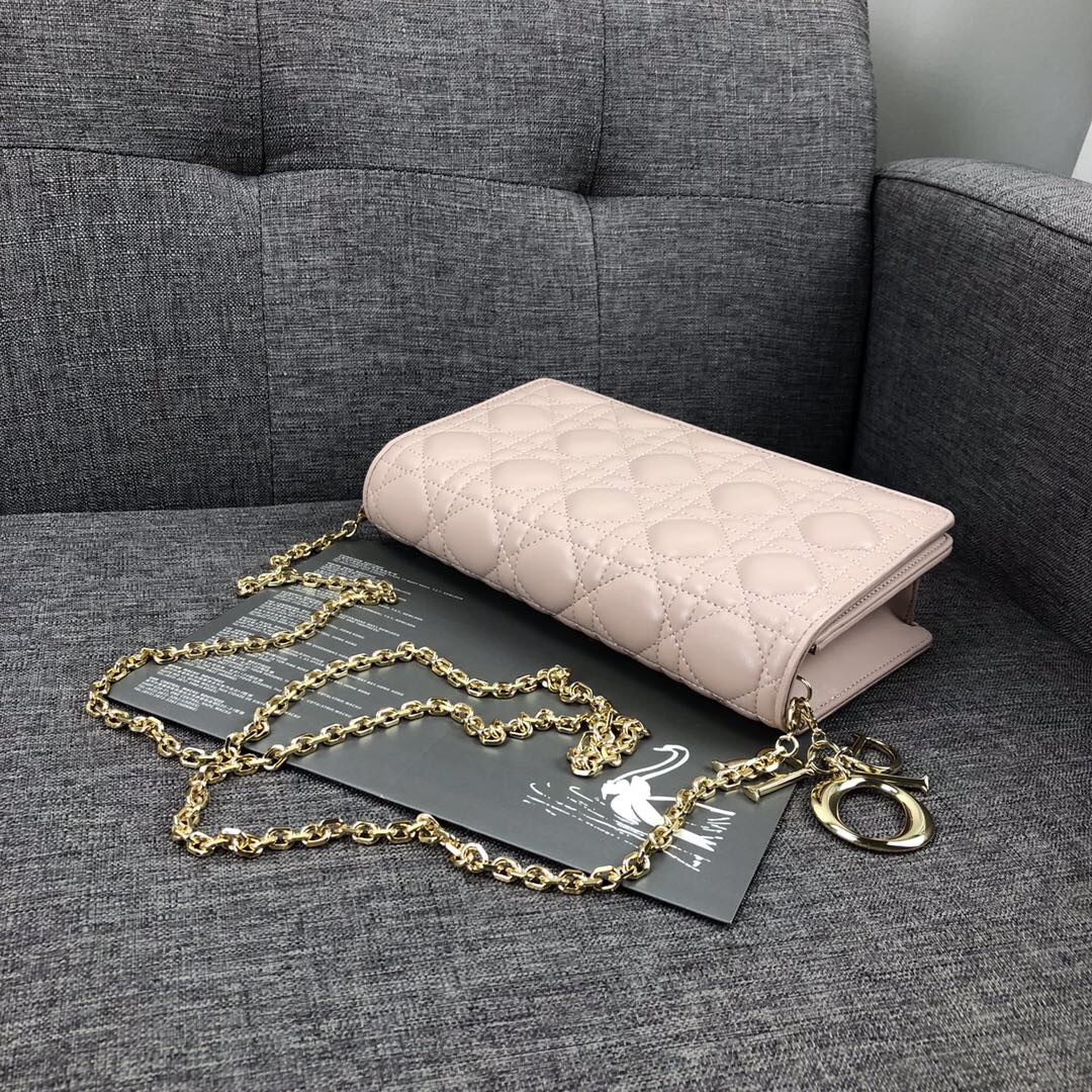Replica Dior Lady Pouch Black/Pink - Image 5