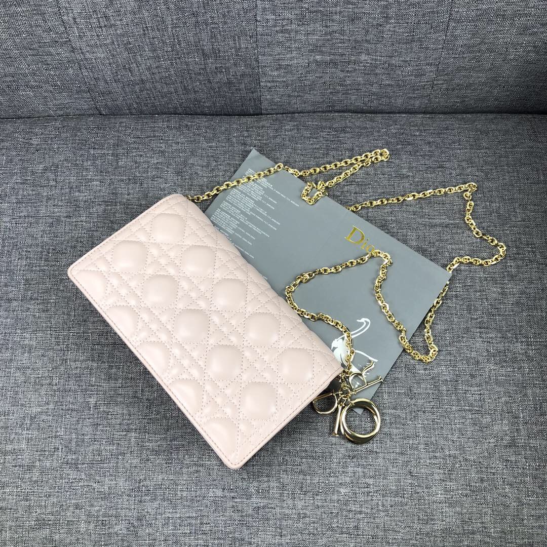 Replica Dior Lady Pouch Black/Pink - Image 7