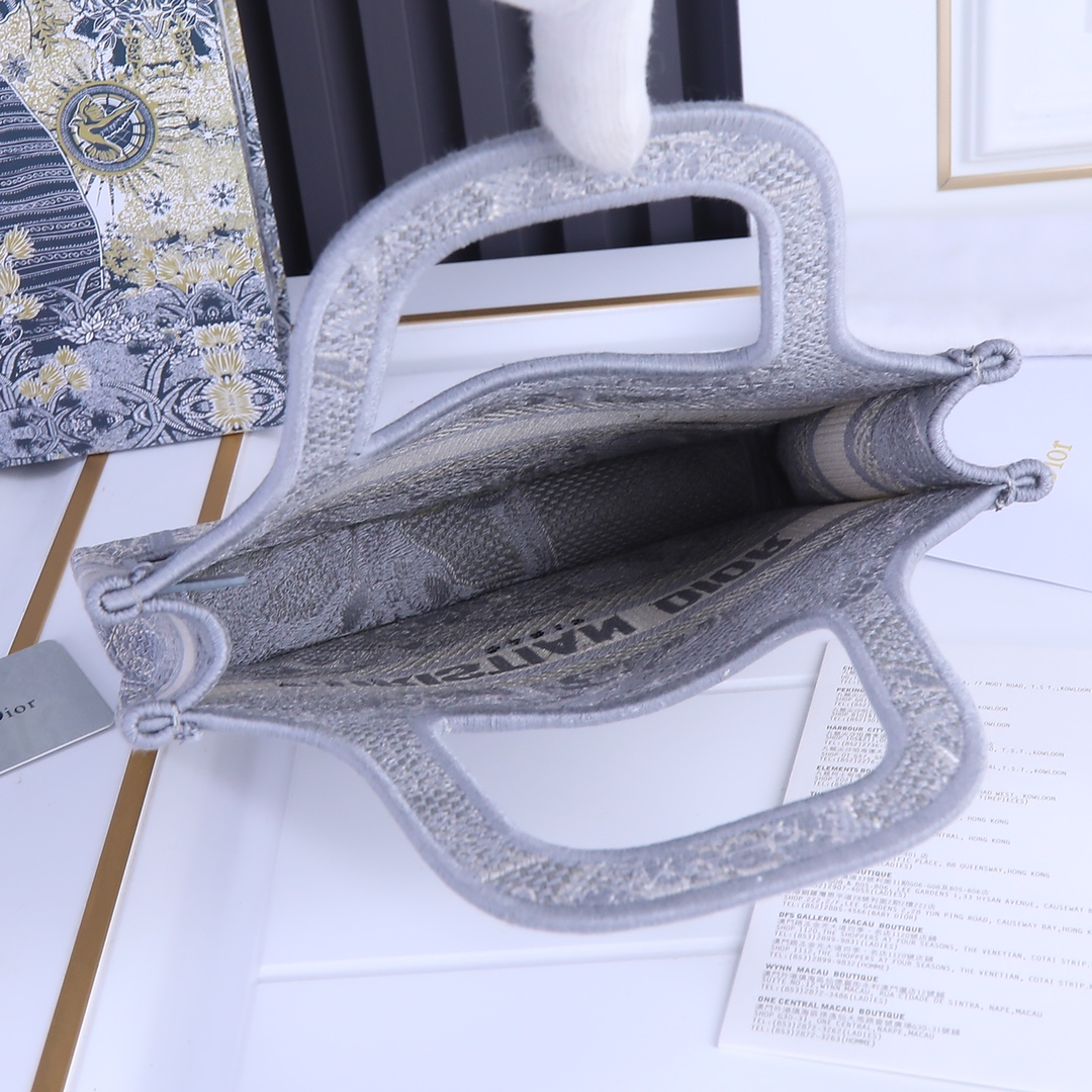 Replica Dior Toile De Jouy Mini Book Tote - Image 13