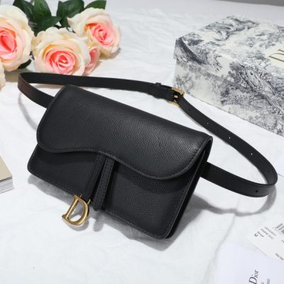 Alternative view of Replica Dior Saddle Belt Pouch