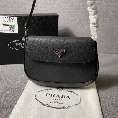 Alternative view of Replica Prada Saffiano Leather Mini Pouch