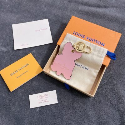 Alternative view of Replica Louis Vuitton Tiger Bag Charm And Key Holder L01