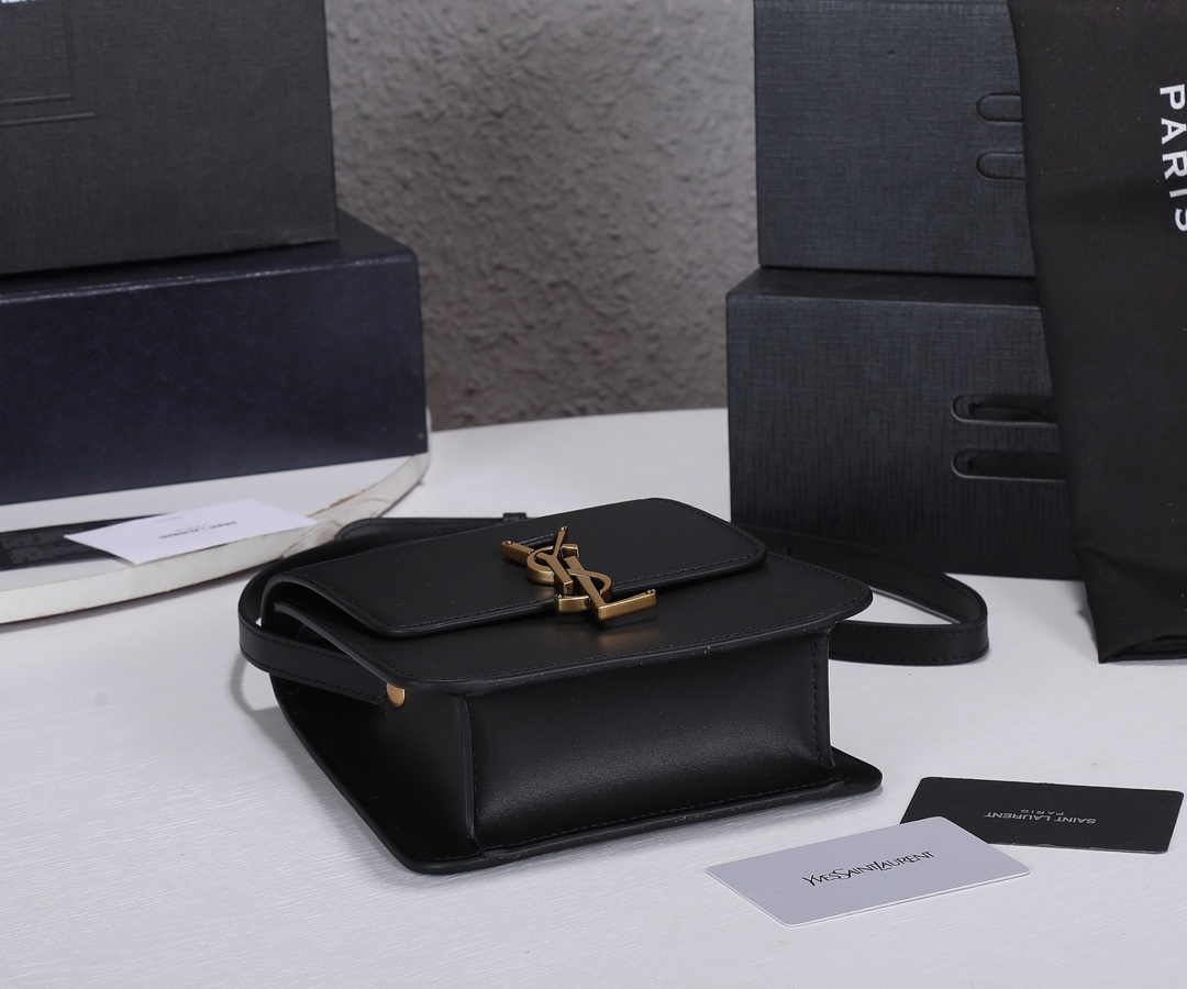 Replica Ysl Kaia North/South Satchel In Vegetable- Black/Beige - Image 4