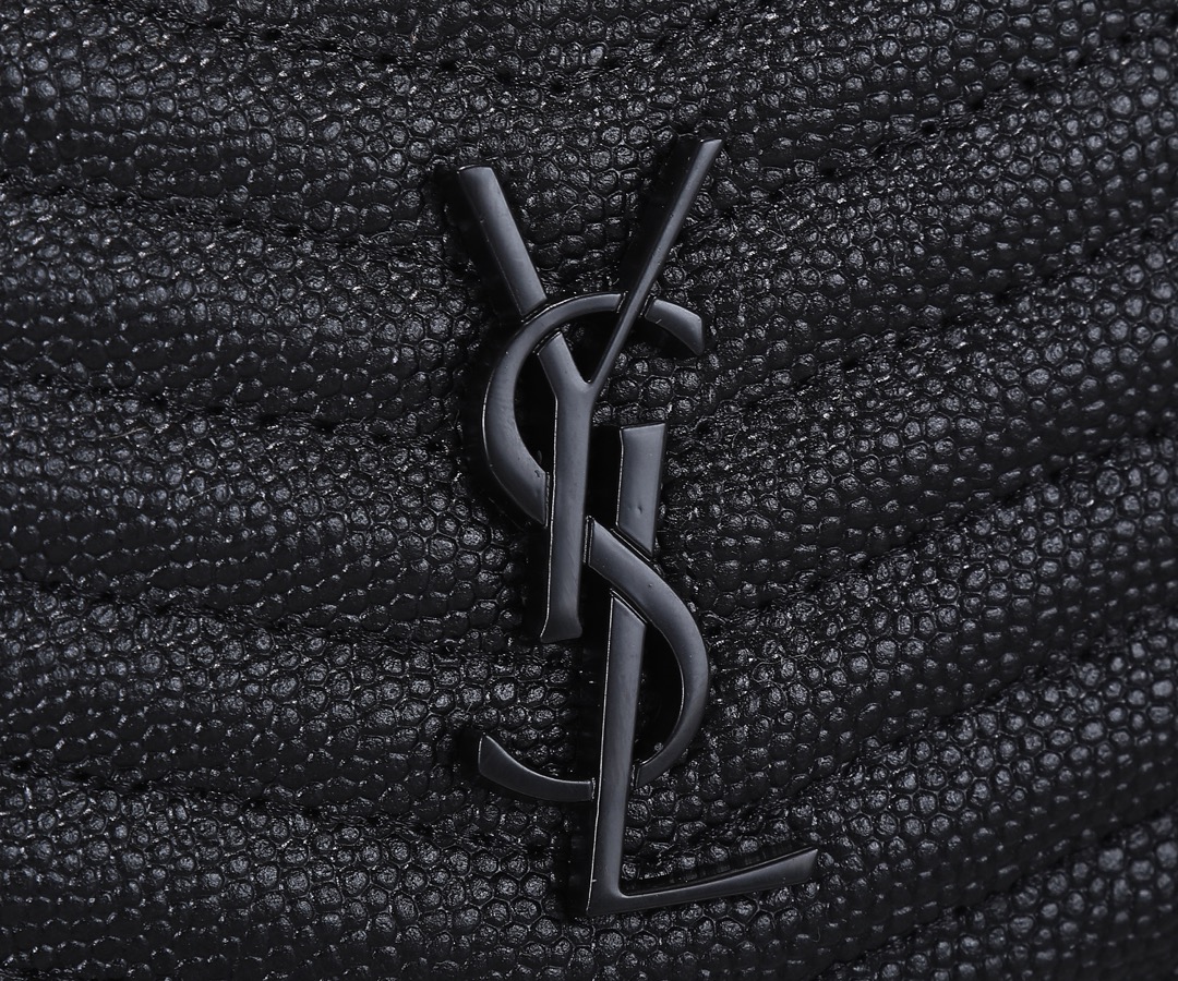 Replica Ysl Lou Mini Bag Black/Silver Hardware - Image 4
