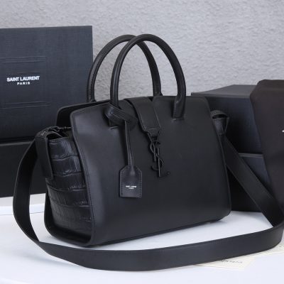 Alternative view of Replica Ysl Monogram Cabas Downtown Leather Bag