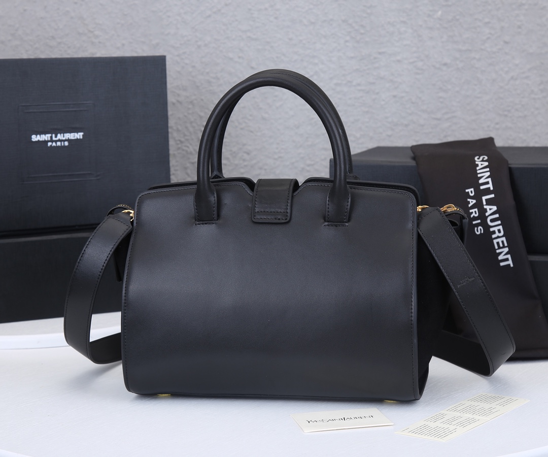 Replica Ysl Monogram Cabas Downtown Leather Bag - Image 9