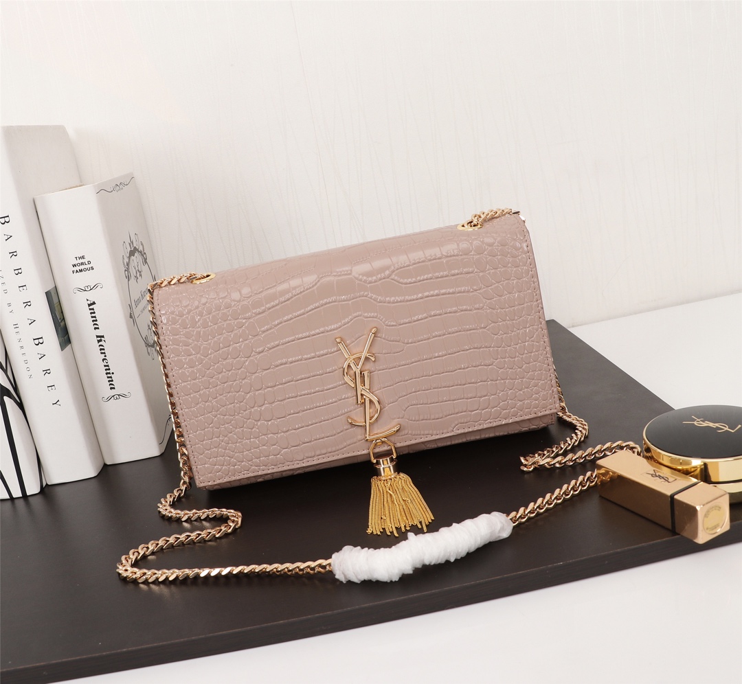 Replica Ysl Kate Medium Bag With Gold Tassel- 4Colors - Image 11