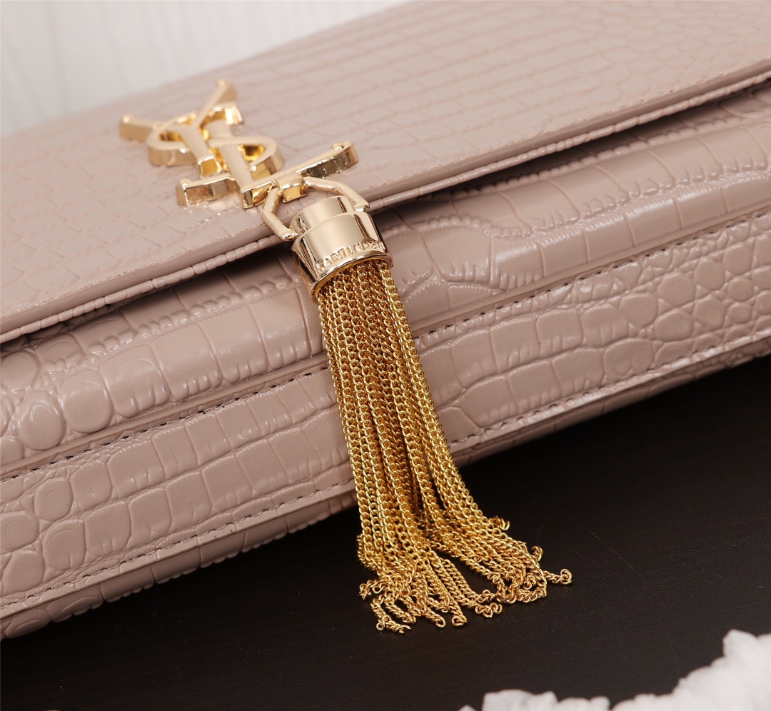 Replica Ysl Kate Medium Bag With Gold Tassel- 4Colors - Image 14