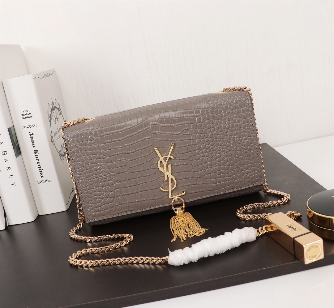 Replica Ysl Kate Medium Bag With Gold Tassel- 4Colors - Image 16