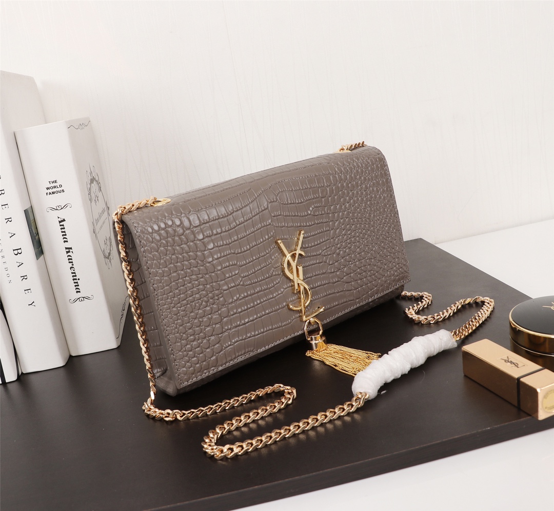 Replica Ysl Kate Medium Bag With Gold Tassel- 4Colors - Image 17