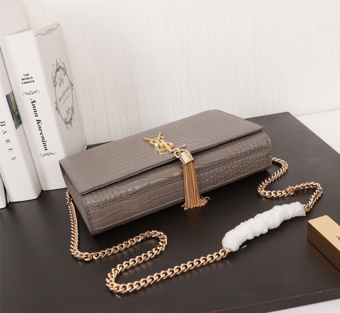 Replica Ysl Kate Medium Bag With Gold Tassel- 4Colors - Image 19